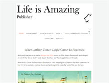 Tablet Screenshot of lifeisamazing.co.uk